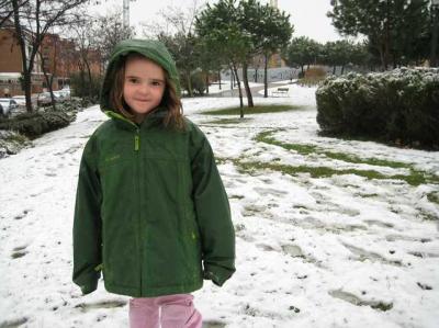 ESTE INVIERNO NEV&Oacute; EN MADRID